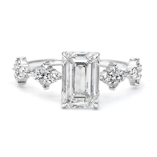 2.52 Carats Lab Grown Diamond 14K Gold Ring