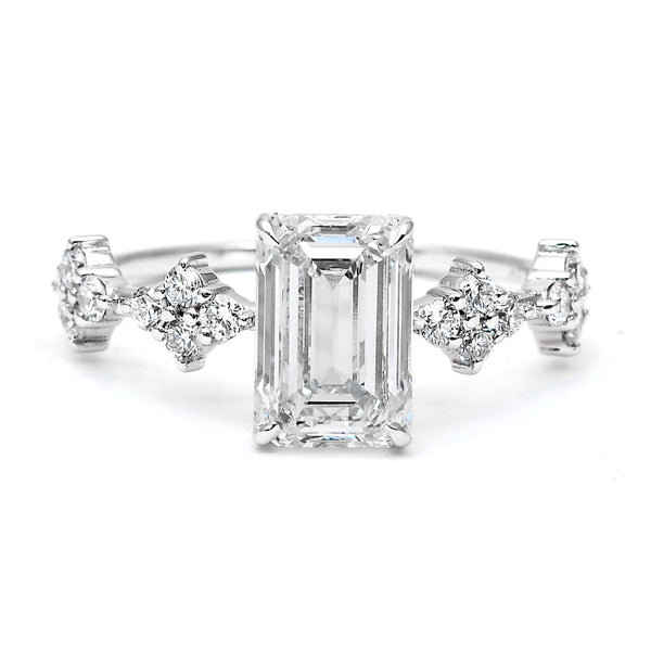 2.52 Carats Lab Grown Diamond 14K Gold Ring
