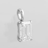 2.03 Carats Lab Grown Diamond 14K Gold Pendant