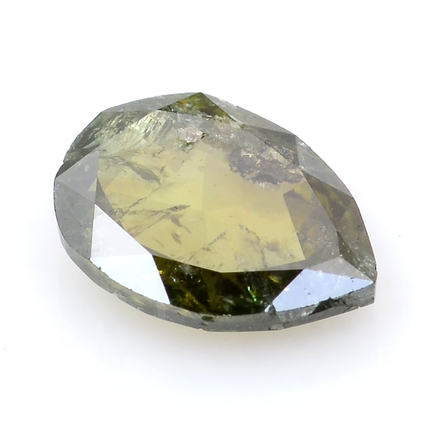 0.5 Green Diamond Pear Loose Diamond