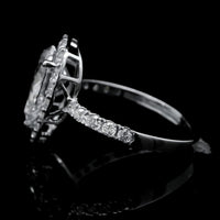 2.64 Carats Lab Grown Diamond 14K Gold Ring