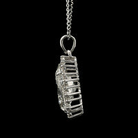 4.90 Carats Lab Grown Diamond 14K Gold Pendant