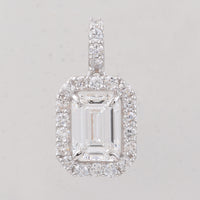 2.54 Carats Lab Grown Diamond 14K Gold Pendant
