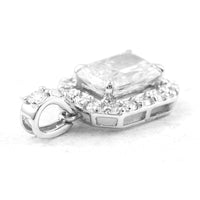 2.59 Carats Lab Grown Diamond 14K Gold Pendant