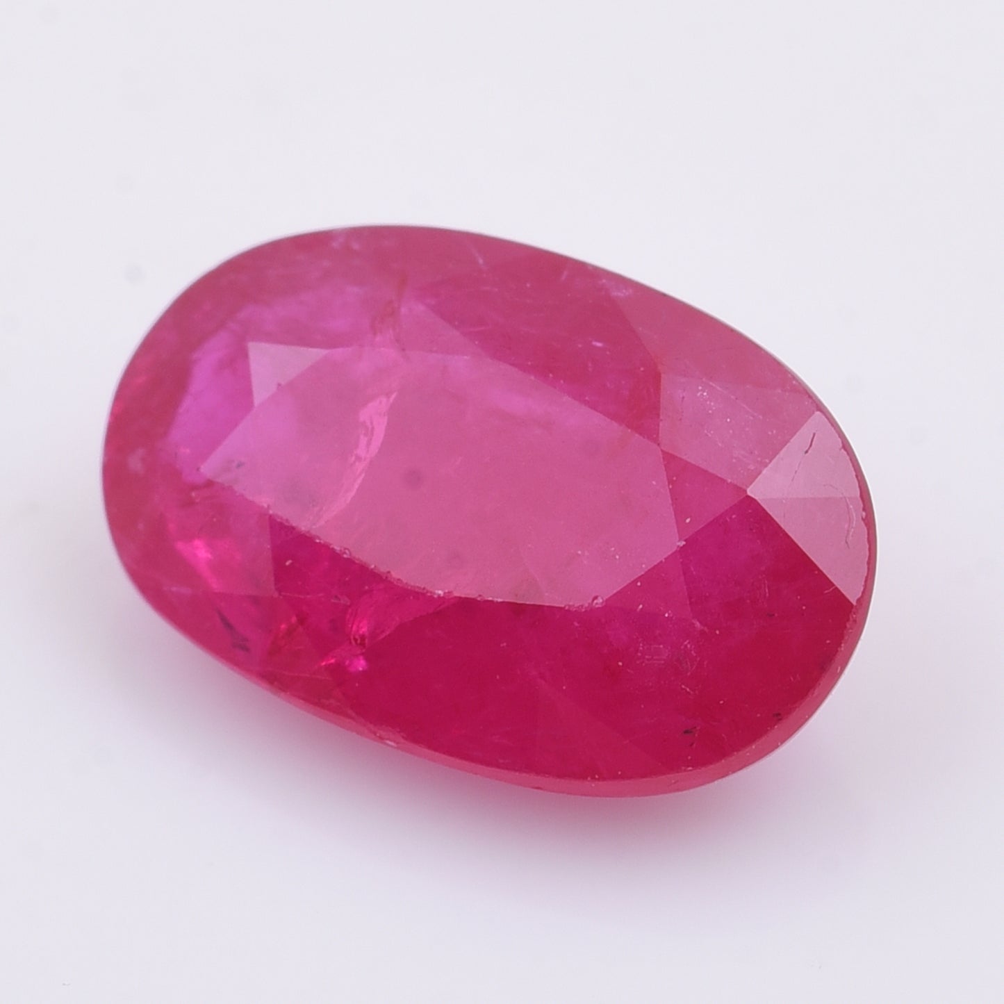 1.93 Natural Corundum Ruby Oval Mixed Cut Gemstone
