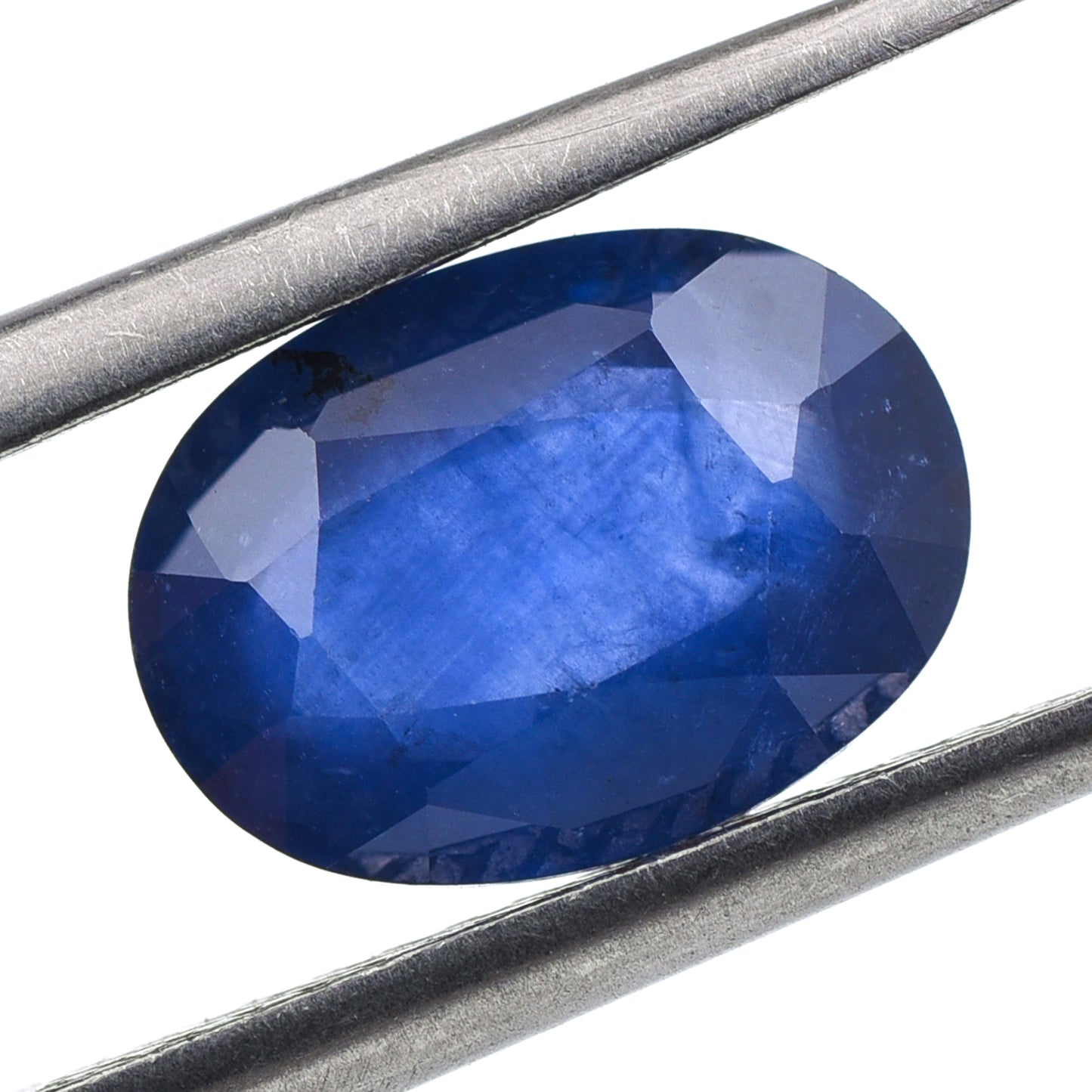 2.88 Natural Corundum Sapphire Oval Mixed Cut Gemstone