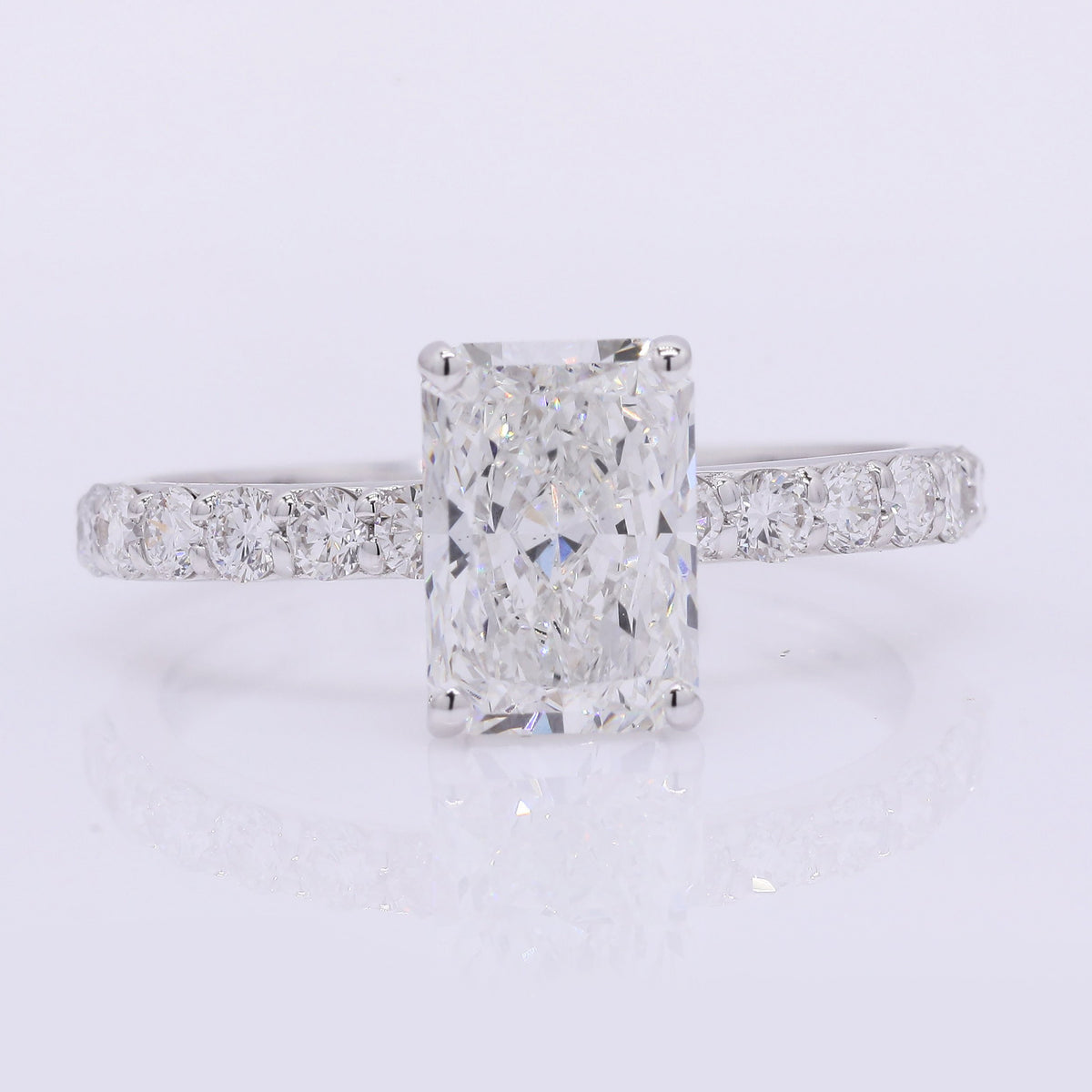 2.34 Carats Lab Grown Diamond 14K Gold Ring