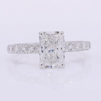 2.34 Carats Lab Grown Diamond 14K Gold Ring