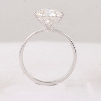 3.06 Carats Lab Grown Diamond 14K Gold Ring