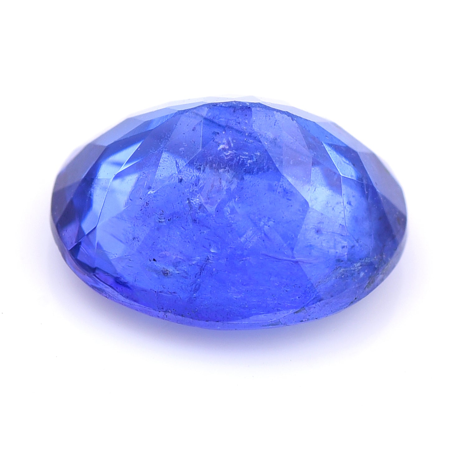 5.93 Natural Zoisite Tanzanite Oval Mixed Cut Gemstone