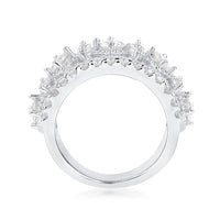 2.49 ct. t.w. Moissanite Ring in Sterling Silver. Size 5