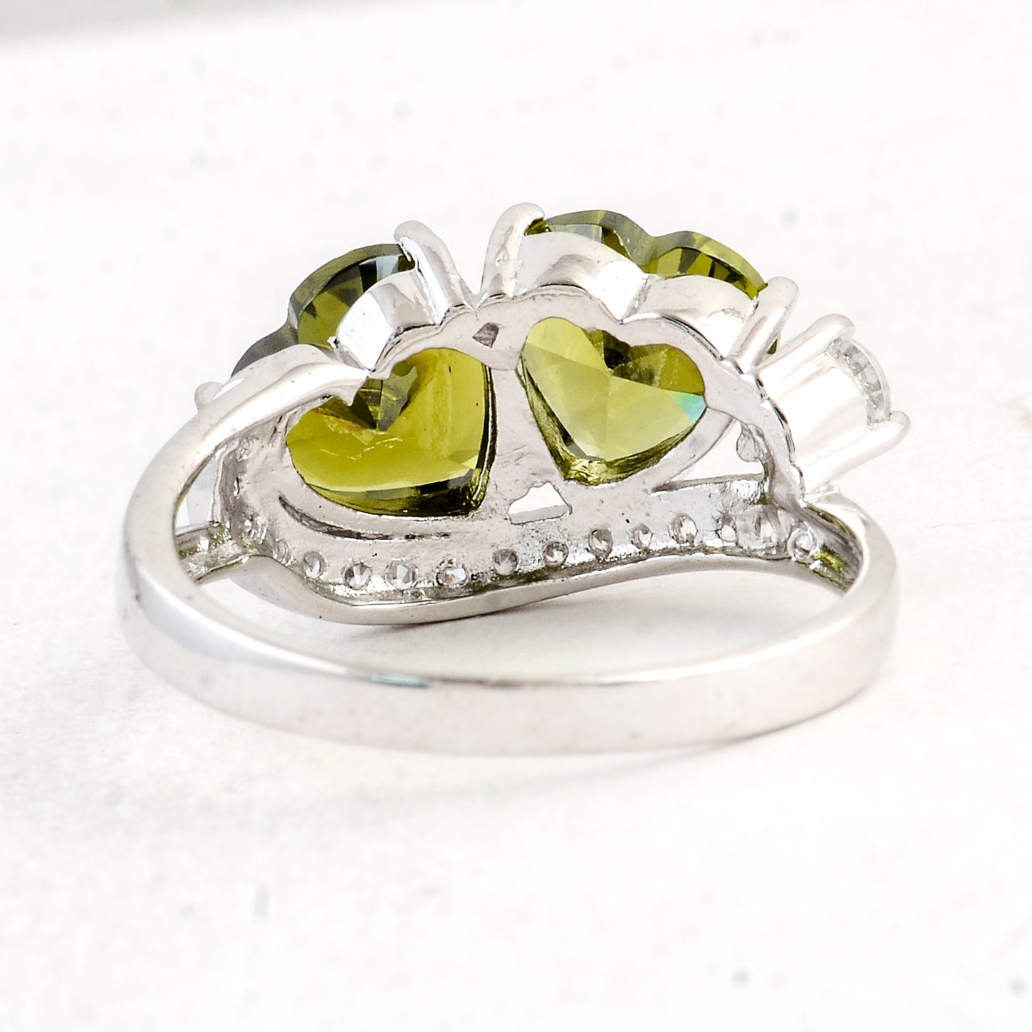 6.29 Ct Cubic Zirconia 925 Sterling Silver Ring