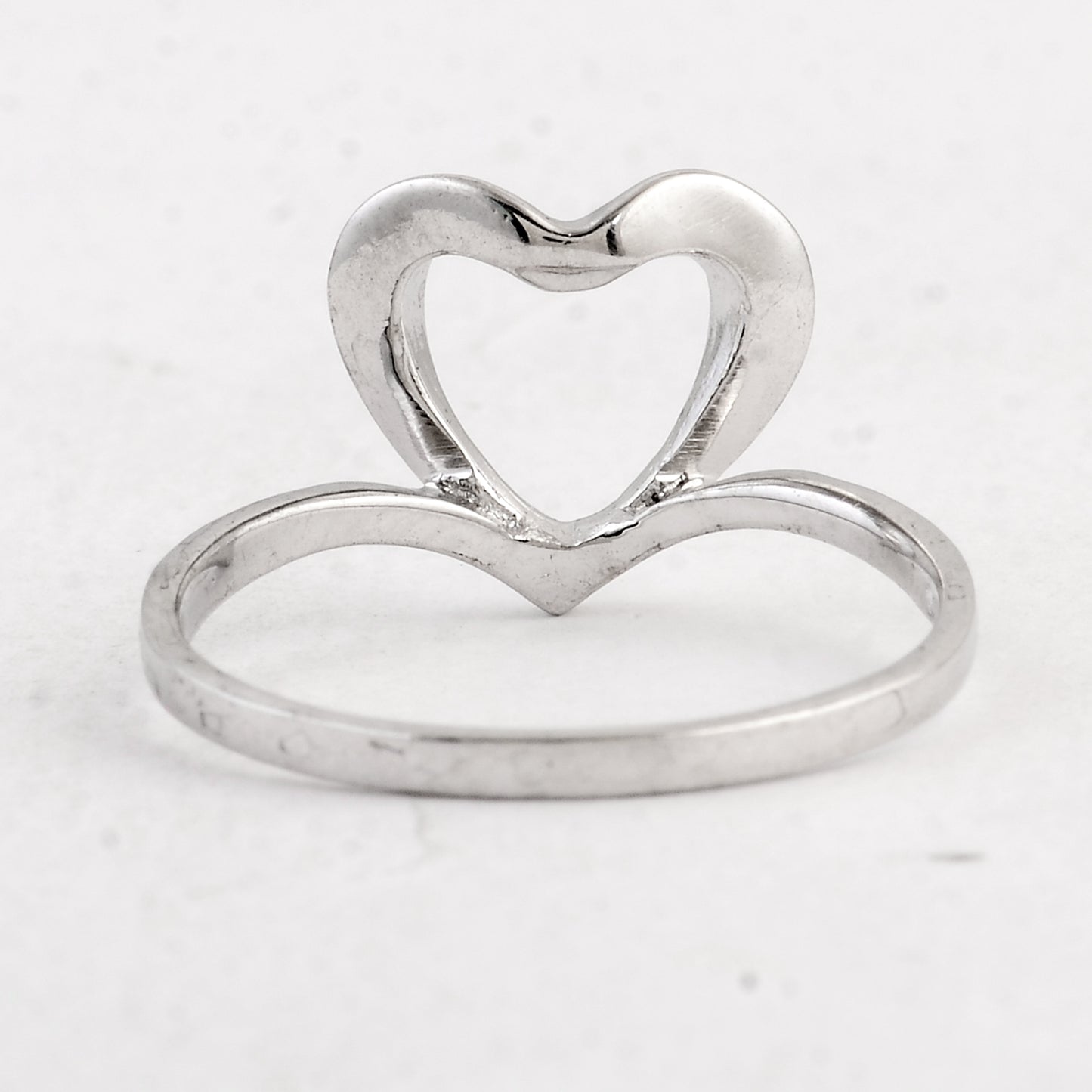 0.00 Ct Plain 925 Sterling Silver Ring