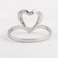0.00 Ct Plain 925 Sterling Silver Ring