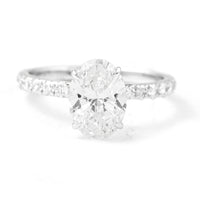 2.50 Carats Lab Grown Diamond 14K Gold Ring