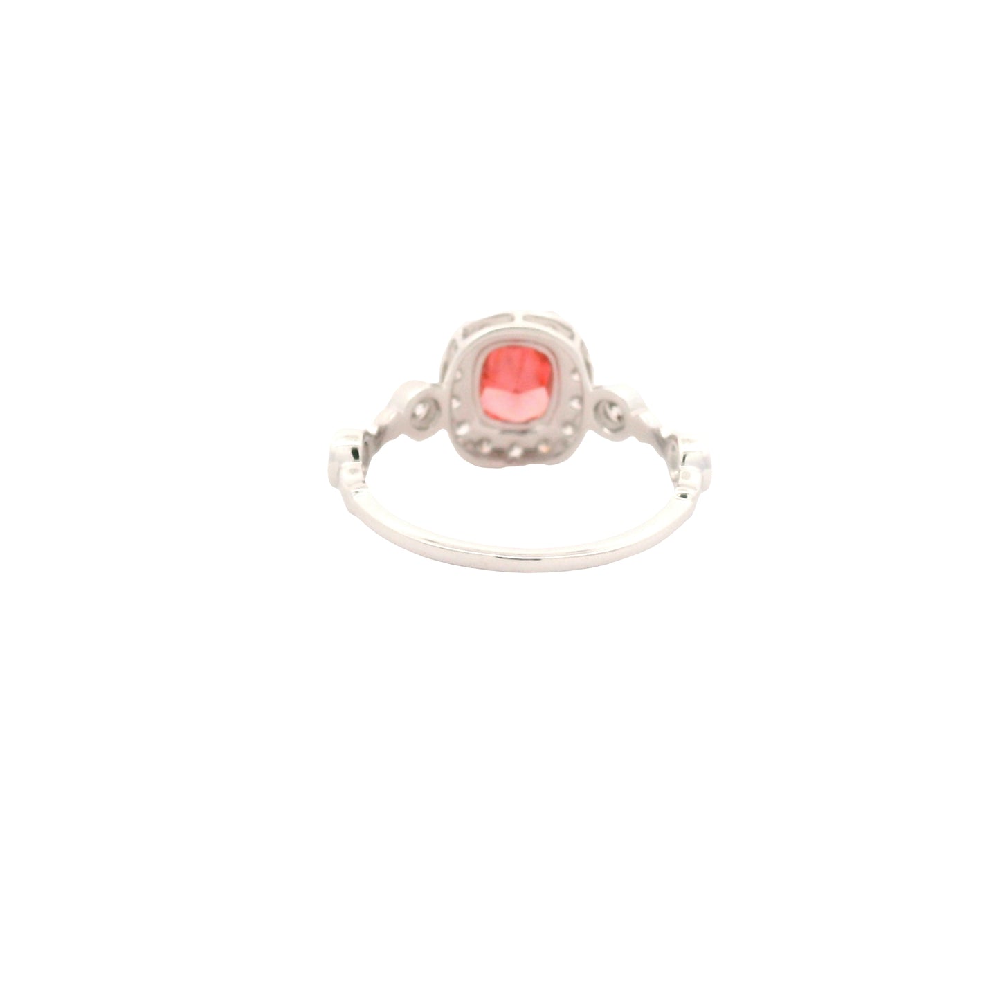 1.65 Carats Pink Lab Grown Diamond 14K Gold Ring