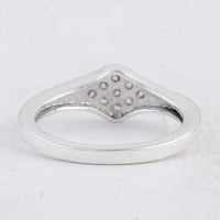 0.49 Ct Round Cubic Zirconia 925 Sterling Silver Ring