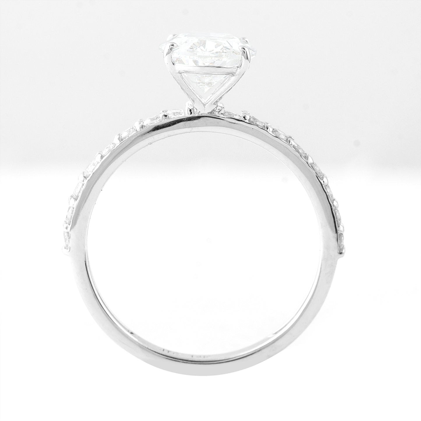 2.33 Carats Lab Grown Diamond 14K Gold Ring
