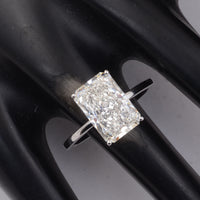 3.05 Carats Lab Grown Diamond 14K Gold Ring