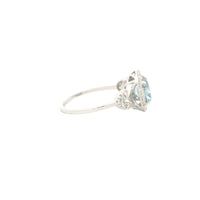 1.87 Carats Blue Lab Grown Diamond 14K Gold Ring