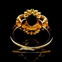 2.24 Ct Oval Tourmaline 14K Gold Ring