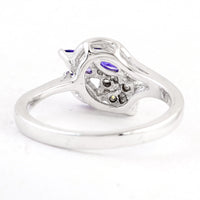 3.81 Ct Cubic Zirconia 925 Sterling Silver Ring