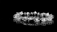 16.17 Carats Lab Grown Diamond 14K Gold Bracelet