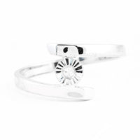 0.17 Ct Cubic Zirconia 925 Sterling Silver Ring