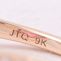 2.37 Ct Cushion Tourmaline 9K Gold Ring