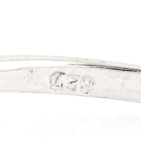 0.00 Ct Plain 925 Sterling Silver Ring