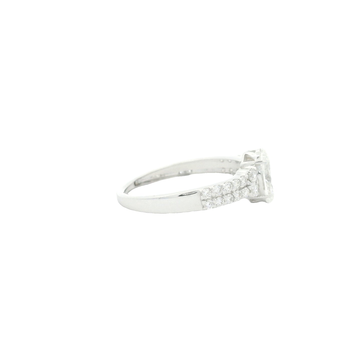 1.44 Carats Lab Grown Diamond 14K Gold Ring