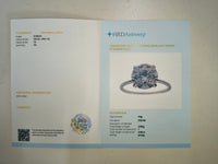3.00 Carats Lab Grown Diamond 14K Gold Ring