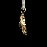 1.69 Ct Oval Tourmaline 14K Gold Pendant