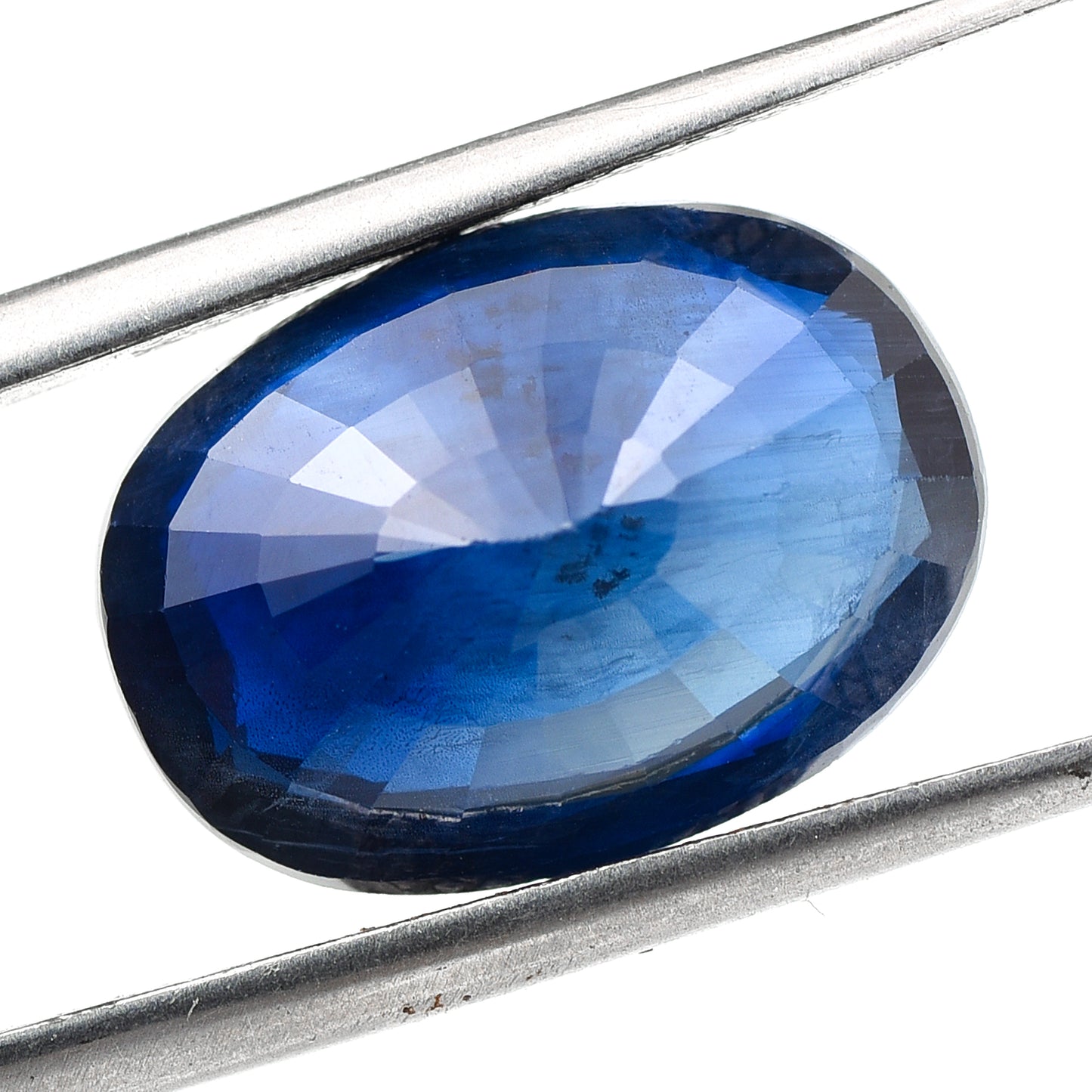 9.4 Natural Corundum Sapphire Oval Mixed Cut Gemstone