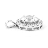 2.47 Carats Lab Grown Diamond 14K Gold Pendant