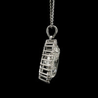 4.90 Carats Lab Grown Diamond 14K Gold Pendant