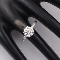 2.31 Carats Lab Grown Diamond 14K Gold Ring