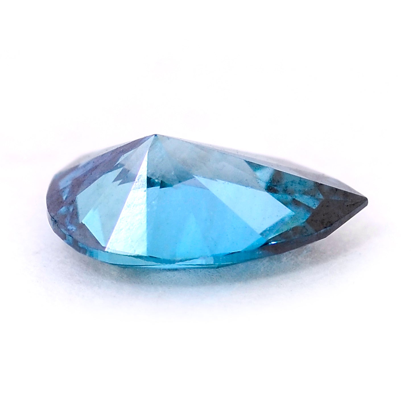 0.36 Blue Diamond Pear Loose Diamond