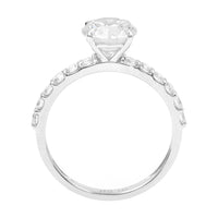 2.23 Carats Lab Grown Diamond 14K Gold Ring