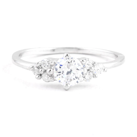 1.65 Ct Cubic Zirconia 925 Sterling Silver Ring