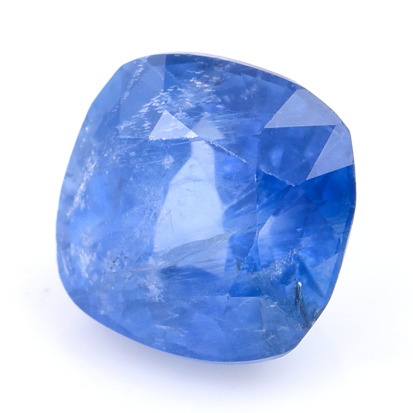 2.65 Natural Corundum Sapphire Cushion Mixed Cut Gemstone