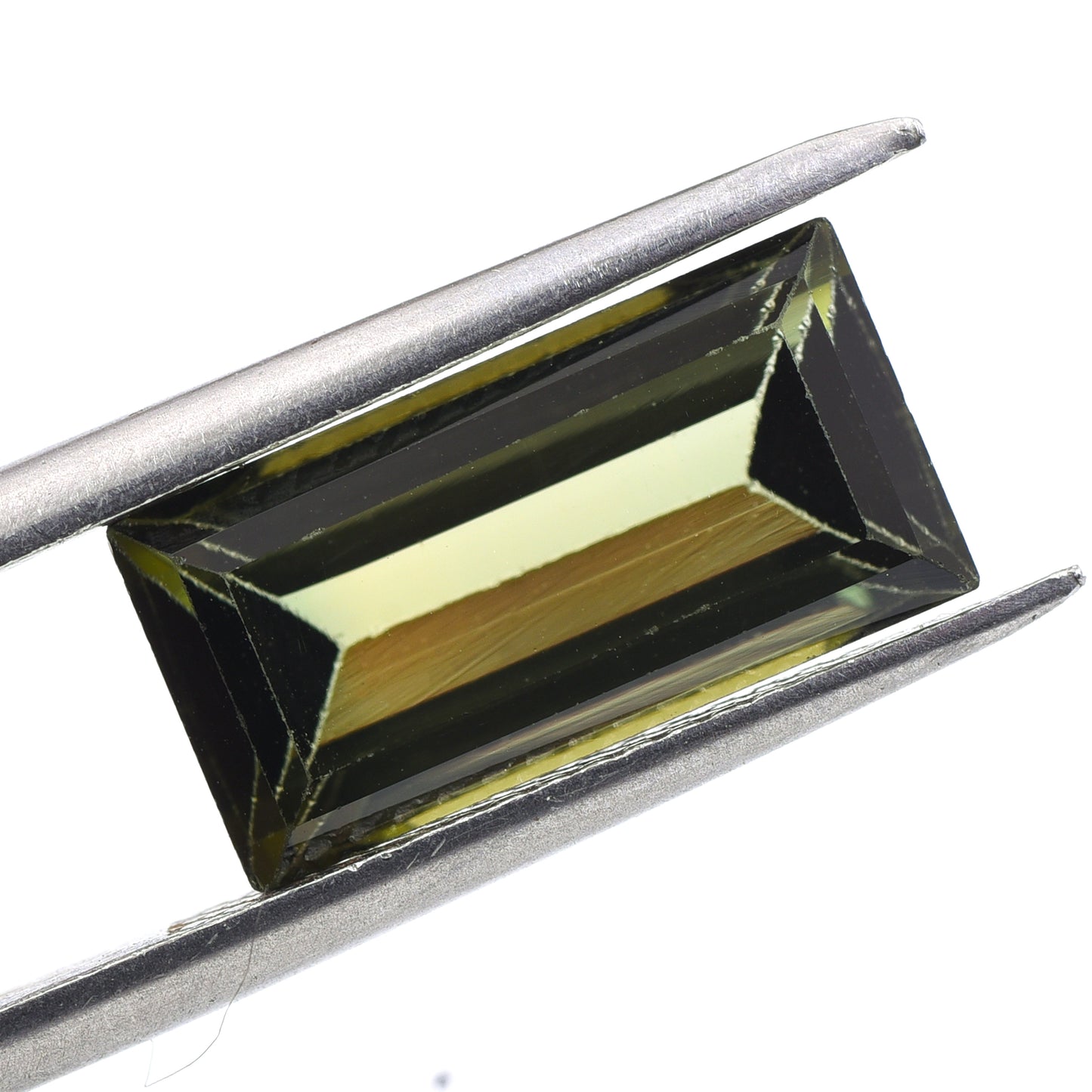 4.58 Natural Tourmaline Verdelite Rectangular Step Cut Gemstone