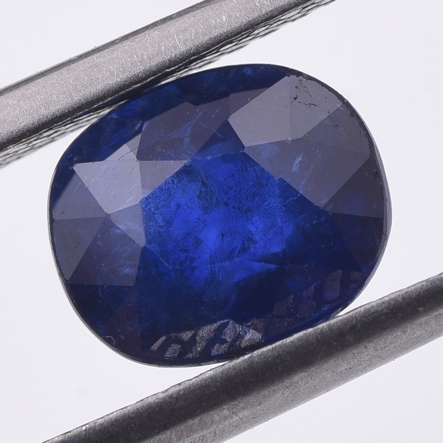 2.21 Natural Corundum Sapphire Rectangular Cushion Mixed Cut Gemstone