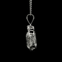3.28 Carats Lab Grown Diamond 14K Gold Pendant