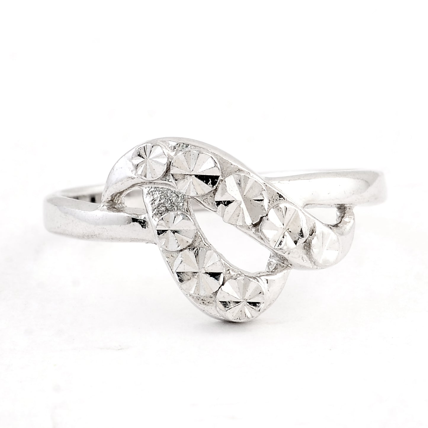 0.00 Ct Plain 925 Sterling Silver Ring