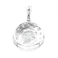2.34 Carats Lab Grown Diamond 14K Gold Pendant
