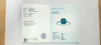 1.15 Ct Octagon Step Cut Natural Emerald 14K Gold Ring