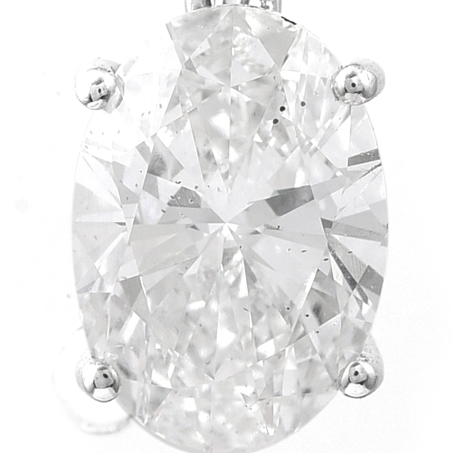 2.02 Carats Lab Grown Diamond 14K Gold Pendant