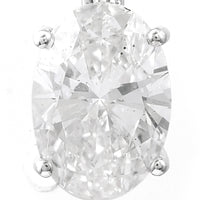 2.02 Carats Lab Grown Diamond 14K Gold Pendant