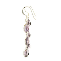 10.35 Ct Amethyst 925 Sterling Silver Earrings